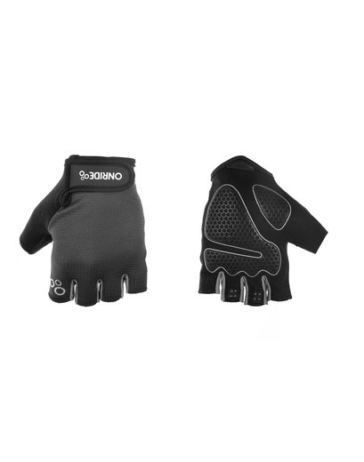 Рукавички ONRIDE Hold 20 black/grey з лініями XXL