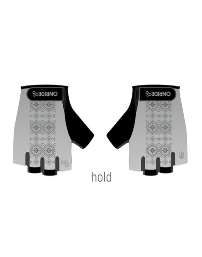 Рукавички ONRIDE Hold 20 Ornament grey XS