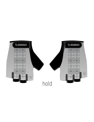 Рукавички ONRIDE Hold 20 Ornament grey S