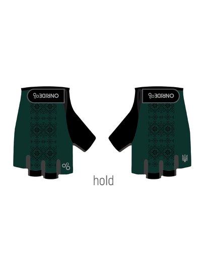 Рукавички ONRIDE Hold 20 Ornament green XS