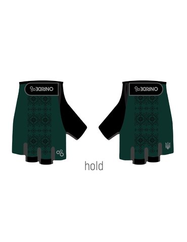 Рукавички ONRIDE Hold 20 Ornament green M