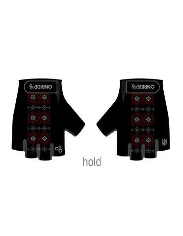 Рукавички ONRIDE Hold 20 Ornament black XS
