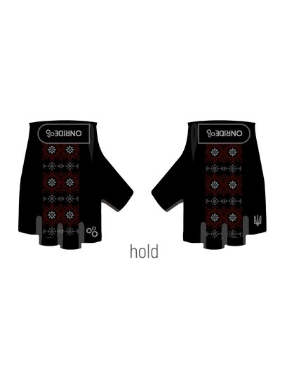 Рукавички ONRIDE Hold 20 Ornament black S
