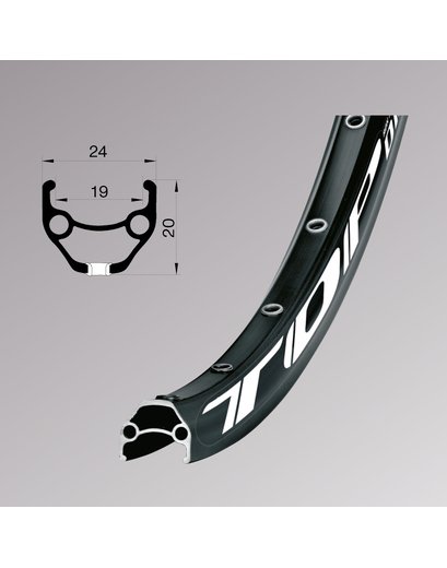 Обід 26'' Remerx TOP DISC RX 3019 (559x19 mm) 36H AV black