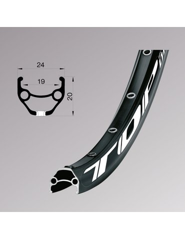 Обід 29'' Remerx TOP DISC RX 3019 (622x19 mm) 36H AV black