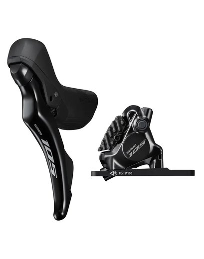 Гальмо Shimano R7170 105 гідравлічне дискове для шосе переднє