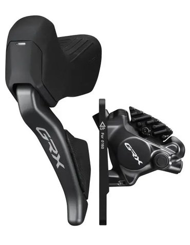 Дуал + гальмо Shimano RX825 GRX Di2 гидравлічне дискове переднє 2х12 шв