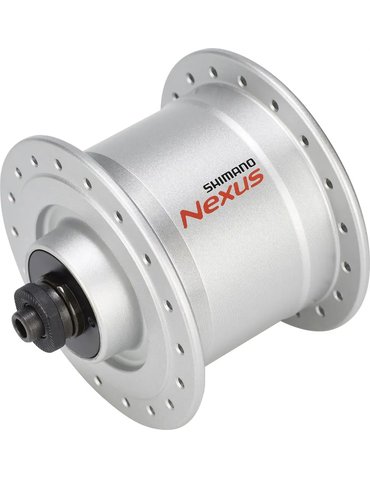 Динамо-втулка Shimano DH-C3000-3N-QR, NEXUS, 6V 3.0W, 32H OLD:100MM, QR ексцентрик, W/SM-DH10 silver