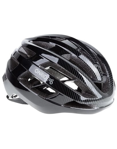 Шолом ONRIDE Pave глянцевий сіро-чорний M (55-58 см)