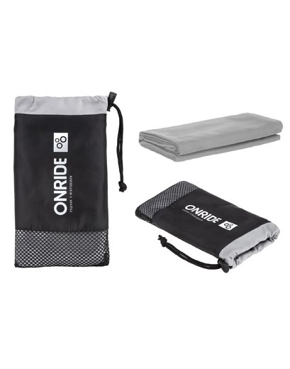 Рушник з мікрофібри ONRIDE Wipe 5 100х50 см сірий