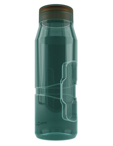 Фляга запасна FIDLOCK TWIST 700 Life with FL logo, trans. green (without connector and base)