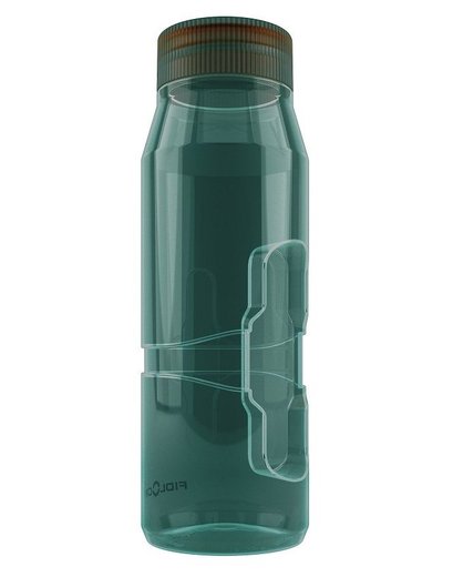 Фляга запасна FIDLOCK TWIST 700 Life with FL logo, trans. green (without connector and base)