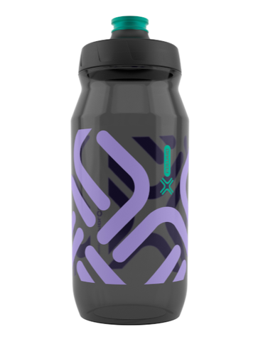 Фляга FIDLOCK 600 antibacterial trans. black/lilac (під звичайний фляготримач)