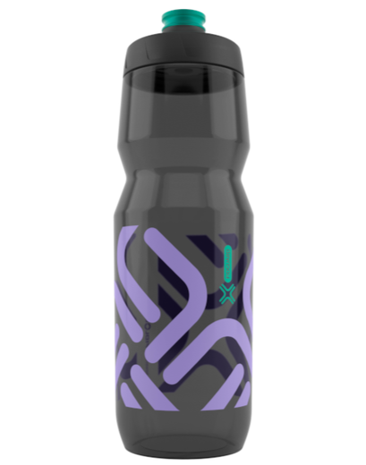 Фляга FIDLOCK 750 antibacterial trans. black/lilac (під звичайний фляготримач)