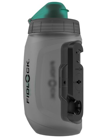 Фляга FIDLOCK TWIST 450 antibacterial, trans. black (connector only)