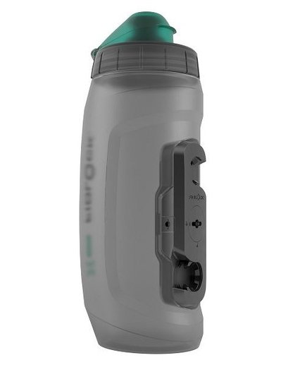 Фляга FIDLOCK TWIST 590 antibacterial with FIDGUARD technology and FL logo, trans. black SET (connector only)