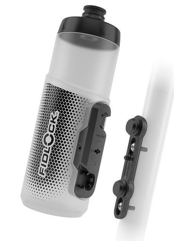 Фляга FIDLOCK TWIST 600 trans. white SET (connector + BIKE base)