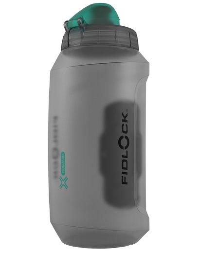 Фляга FIDLOCK TWIST 750 antibacterial, trans. black SET (connector + BIKE base)