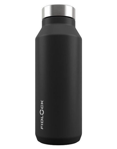 Фляга FIDLOCK TWIST steel bottle 500 black SET (connector + BIKE base)