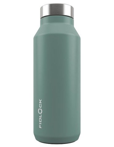 Фляга FIDLOCK TWIST steel bottle 500 green SET (connector + BIKE base)