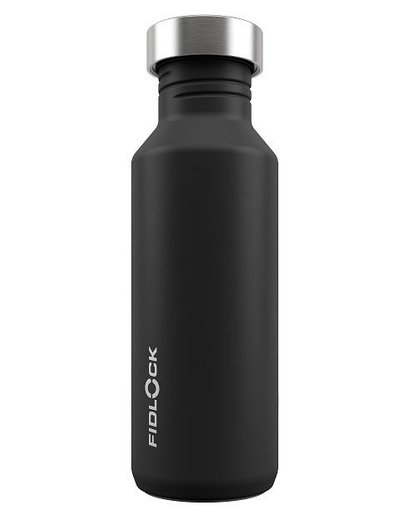 Фляга FIDLOCK TWIST steel bottle 600 black SET (connector + BIKE base)