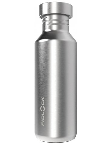 Фляга FIDLOCK TWIST steel bottle 600 silver SET (connector + BIKE base)
