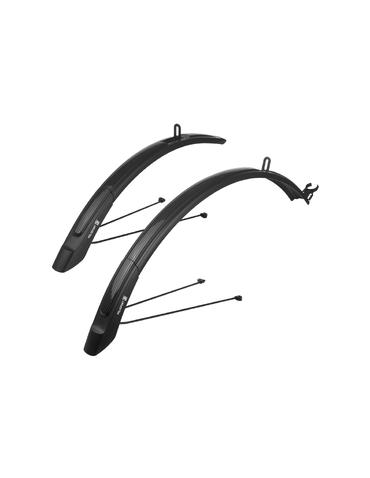 Комплект крил Polisport Expander City 26"/28" (46 мм) MTB/CITY/TREKKING чорний