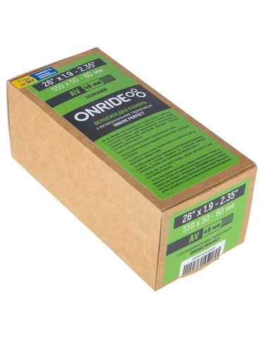 Камера 26x1.9/2.35 (559x50-60) ONRIDE з герметиком AV 48