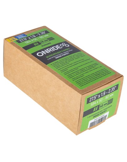 Камера 27.5x1.9/2.35 (584x50-60) ONRIDE з герметиком AV 48