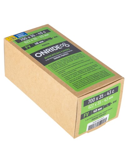 Камера 700x35/43c ONRIDE з герметиком FV 48 RVC