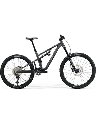Велосипед 29-27.5" Merida ONE-SIXTY FR 800 (2025) silk dark silver L (178-192 cm)