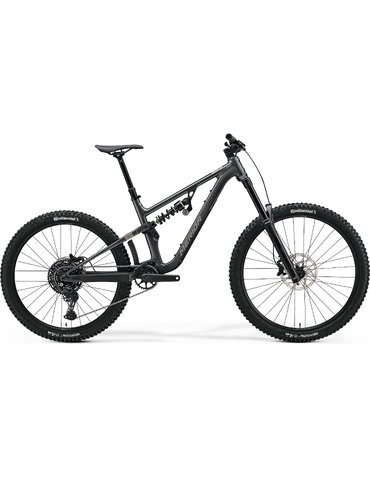 Велосипед 29-27.5" Merida ONE-SIXTY FR 400 (2025) silk dark silver XL (187-200 cm)