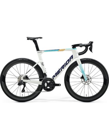Велосипед 28" Merida REACTO 6000 (2025) pearl/blue-team 3S (153–162 см)