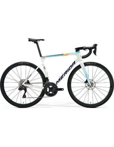 Велосипед 28" Merida SCULTURA 6000 (2025) pearl/blue-team S (168-178 cm)