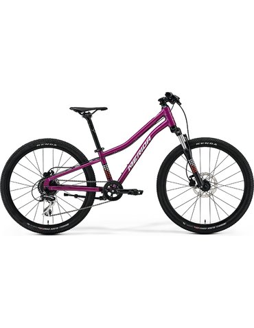 Велосипед 24" Merida MATTS J. 24 (2025) silk purple 11.5" (129-137 cm)
