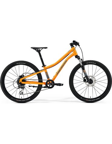 Велосипед 24" Merida MATTS J. 24 (2025) silk orange 11.5" (129-137 cm)