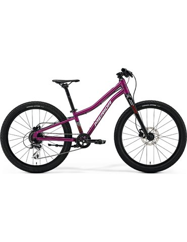 Велосипед 24" Merida MATTS J. 24 Plus (2025) silk purple 11.5" (129-137 cm)
