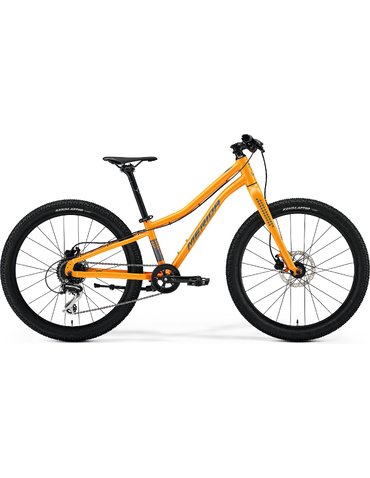 Велосипед 24" Merida MATTS J. 24 Plus (2025) silk orange 11.5" (129-137 cm)