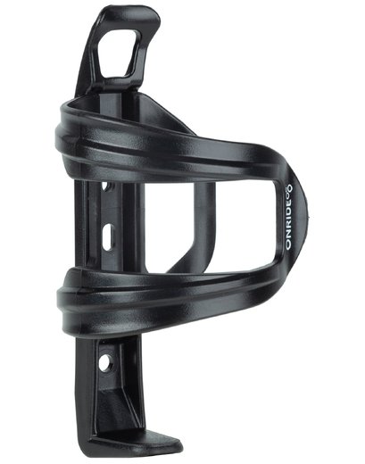 Фляготримач ONRIDE Wow, бічне завантаження лівий/правий, пластиковий, 50 г, чорний