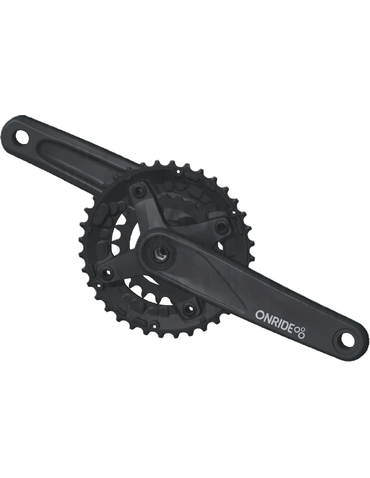 Шатуни Onride Duet Pro 1160, 22/36T BCD, під Hollowtech, L170мм, black