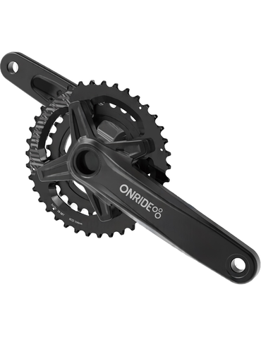 Шатуни Onride Duet Pro 1240, 26/36T BCD, під Hollowtech, L170мм, black