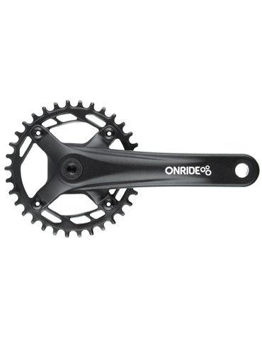 Шатуни Onride Solo 1120, 34T BCD, під квадрат, L170мм, black