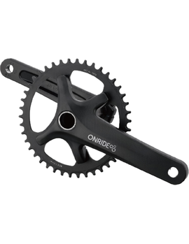 Шатуни Onride Duet Pro 1160, 22/36T BCD, під Hollowtech, L170мм, black