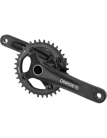 Шатуни Onride Solo Pro 1115, 36T BCD, під Hollowtech, L170мм, black