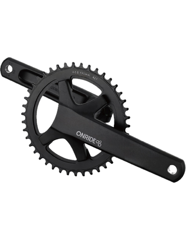 Шатуни Onride Solo Pro 1230, 42T BCD, під Hollowtech, L170мм, black