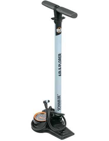 Насос підлоговий SKS AIR-X-PLORER CLIK VALVE sky blue