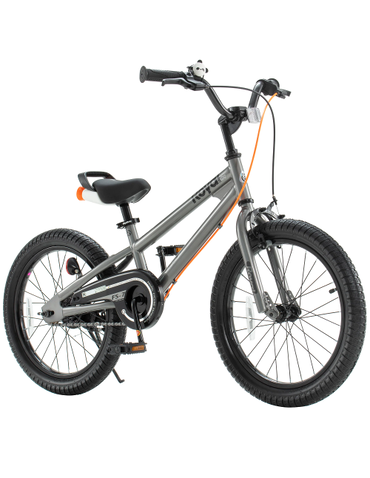 Велосипед 16" RoyalBaby Freestyle 7TH (2025) OFFICIAL UA сірий One-size (111-130 см)