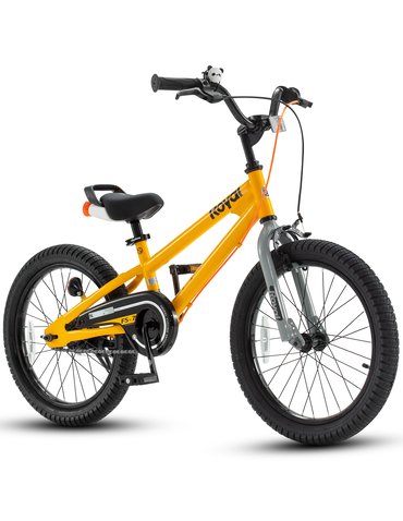 Велосипед 16" RoyalBaby Freestyle 7TH (2025) OFFICIAL UA жовтий One-size (111-130 см)