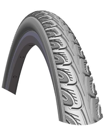 Покришка 24x1 3/8 (37-540) для інвалідних візків Rubena Hook сіра