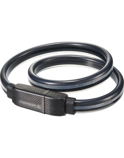 Замок MERIDA LOCK W/KEYS 96см black/grey